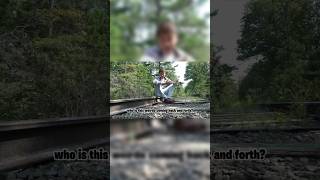 The tracks that lead to the Jersey devil ruins…..Full video on my channel now!