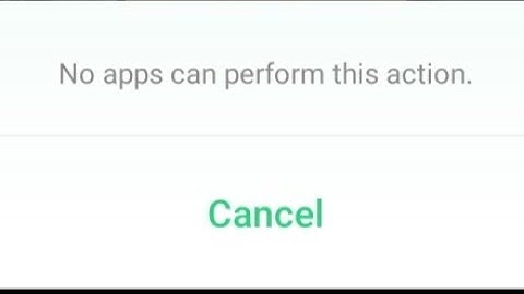 YouTube|| video uploading problem  solutions||No app can perform this action