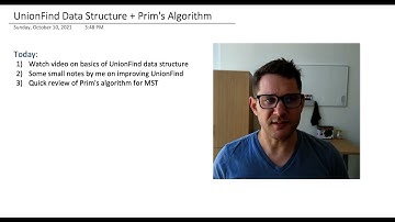 Union-Find and Prim Intro