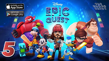 Disney Epic Quest - NEW FREE GAME - iOS | ANDROID - Gameplay Walkthrough Part 5