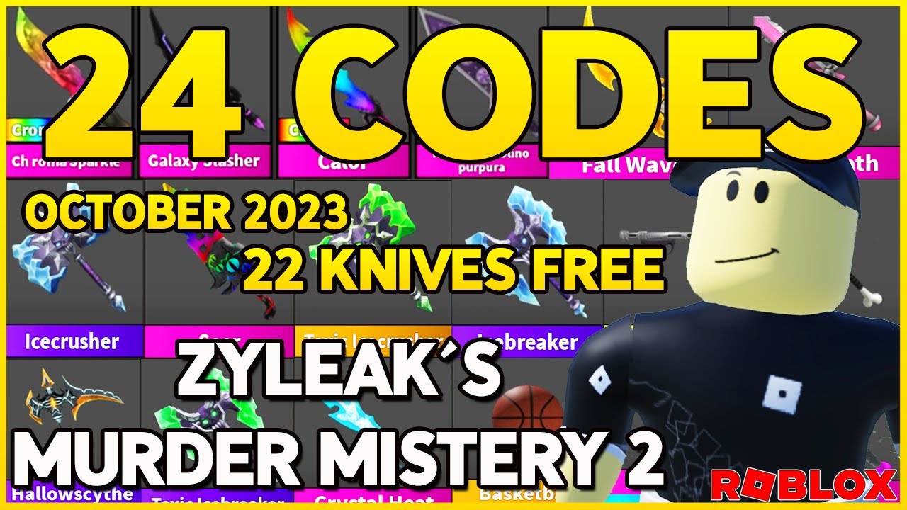 Zyleaks MM2 Codes (November 2023) - Touch, Tap, Play