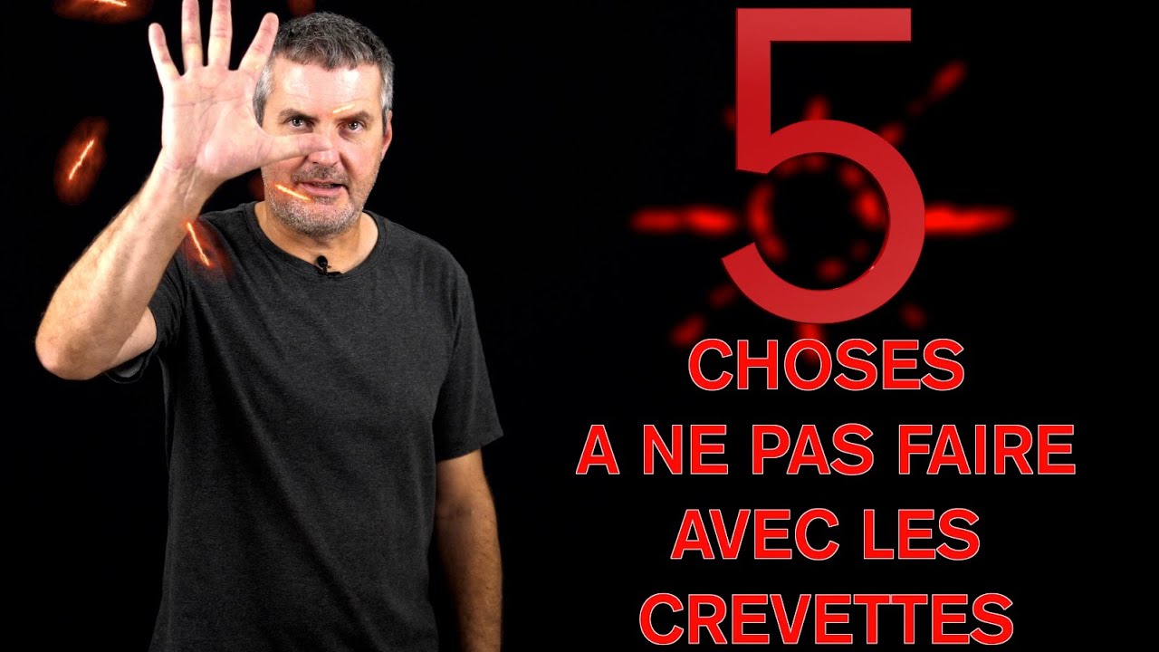 5 choses à éviter avec les crevettes (Floraquatic🦐)