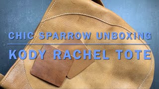 Unboxing My Kody Rachel Tote from Chic Sparrow | Plus Sharing the Kody & Otter Leathers screenshot 2