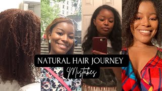 Mistakes I've Made on my Natural Hair Journey by Teryn 168 views 1 year ago 6 minutes, 18 seconds