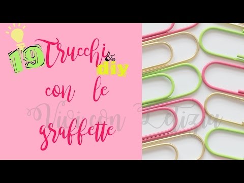 19 DIY e TRUCCHI con le GRAFFETTE METALLICHE per fogli [life hacks ita]