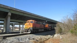 Empty BNSF Coal Train