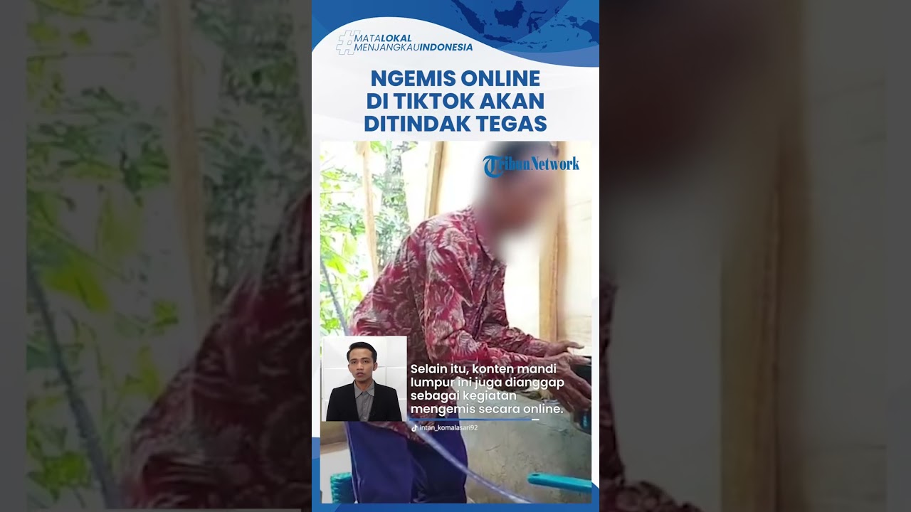 Siap-siap! 'Ngemis Online' di TikTok akan Ditindak Pemerintah, Dianggap Eksploitasi Kaum Lansia