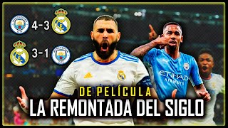 ⭐ Real Madrid VS Manchester City 💎 LA REMONTADA MÁGICA  del REAL MADRID de Película