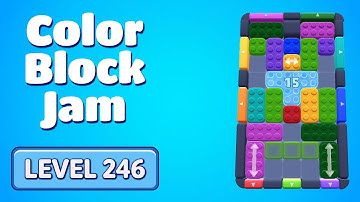 Color Block Jam Level 246 Solution Walkthrough