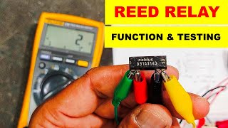 {934} electromagnetic reed relay working and testing