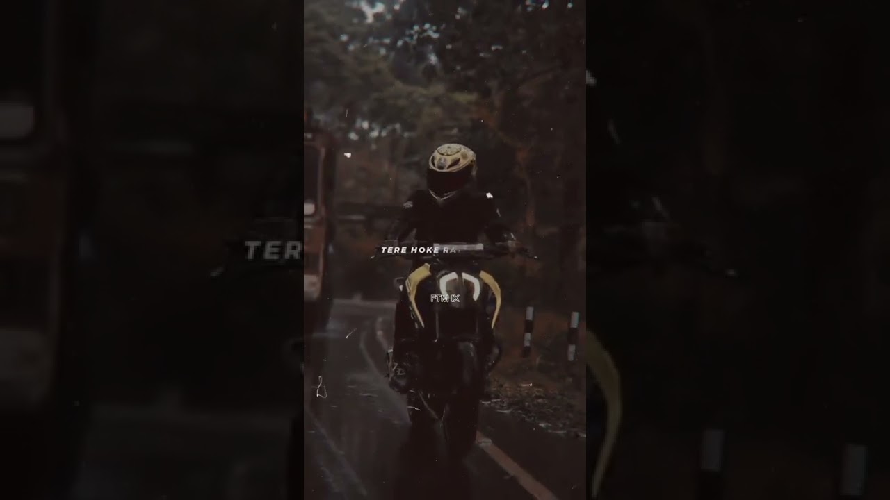 Infinity x Tere Hoke Rahenge - Bike Status - Aesthetic status 