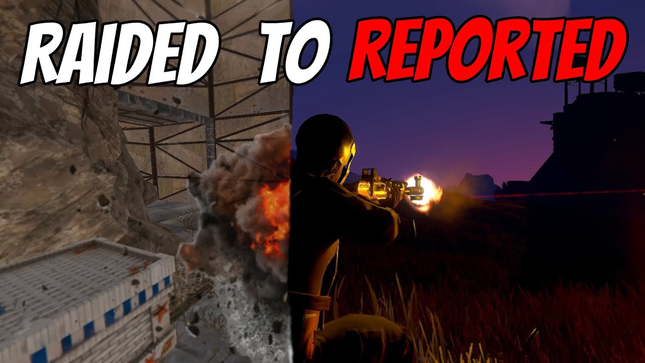 Rust Camera Raided From Raided To Reported │ Rust - YouTube