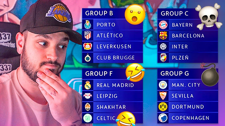 REACCIONANDO al SORTEO DE LA CHAMPIONS LEAGUE *¿EL BARÇA A EUROPA LEAGUE DE NUEVO?*