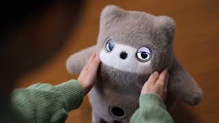 【BIC WAVE】SwitchBot「KATAフレンズ」顔を撫でてみた際の鳴き声、仕草