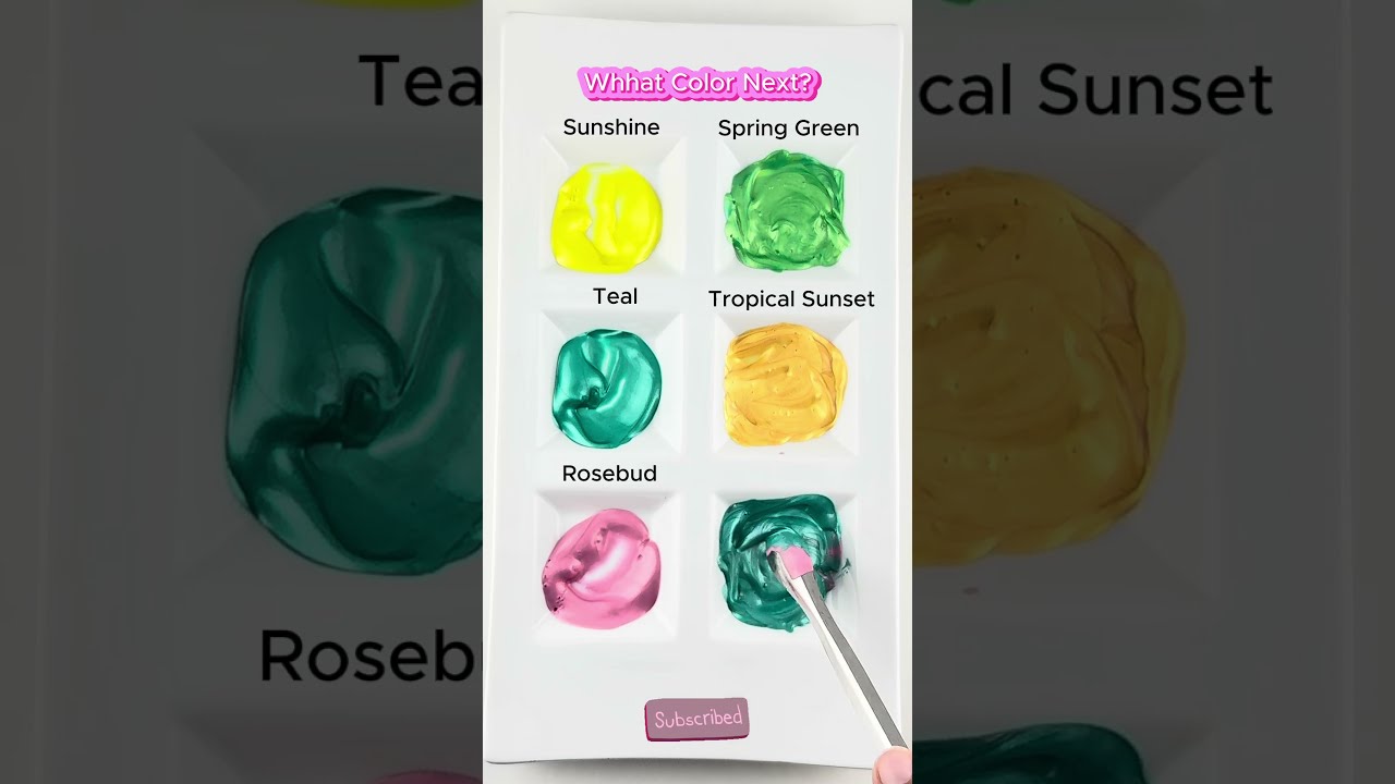 Watch These Colors Mix Into Something Amazing 