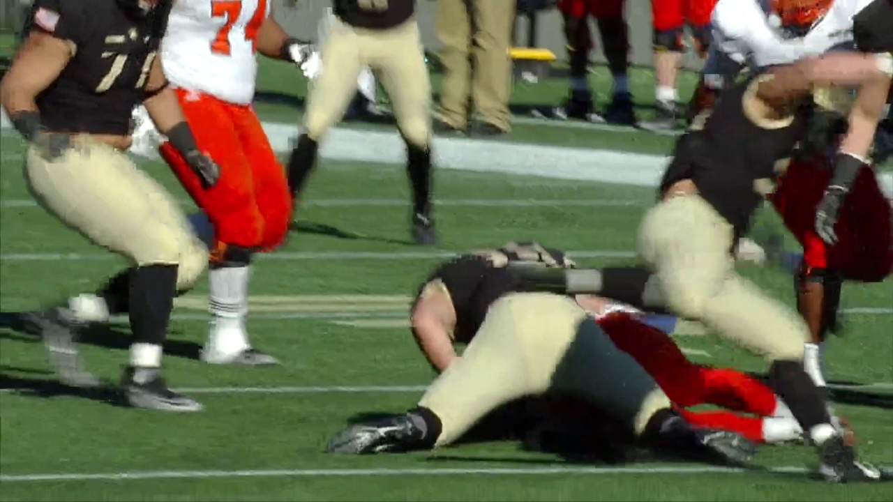 Army Football Big Hits from 2016 YouTube