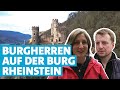 Burg rheinstein bereitet sich auf die neue saison vor