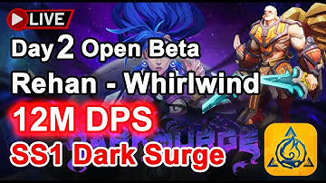 [SS1] Day 2  DPS 12M Mapping T6+ Rehan Whirlwind Tanker Lowbudget  | Torchlight:Infinite