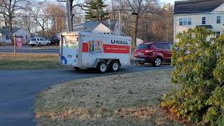 2016 Ford Escape Towing A 6X12 U-Haul Trailer