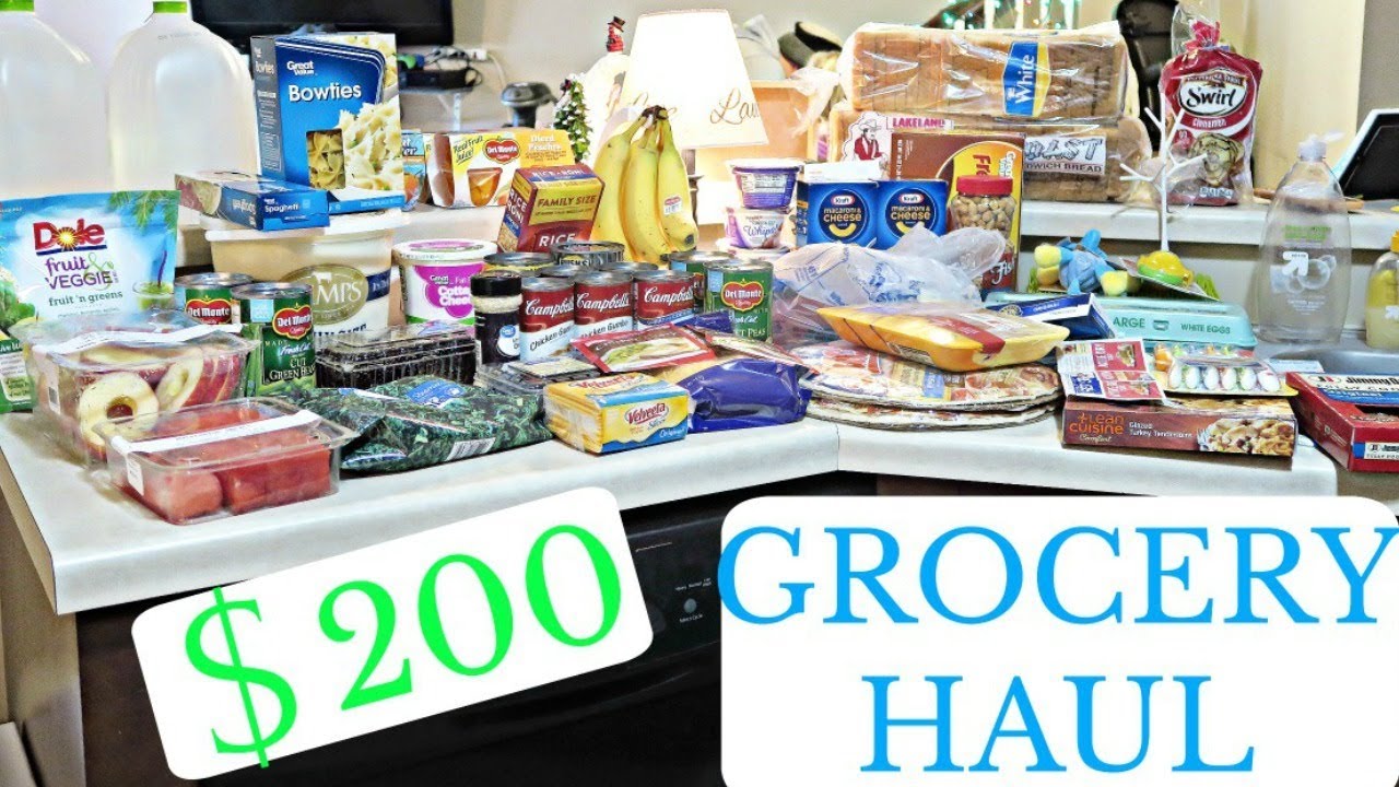 $200 GROCERY HAUL! *Family Of Five!*