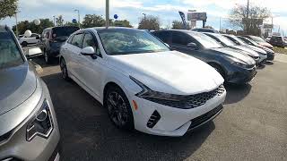 Closer look 2024 Kia K5 EX