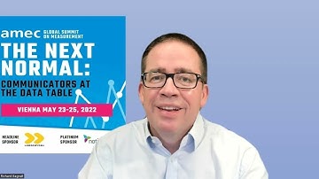 Welcome video-2022 AMEC Global Summit on Measurement and Evaluation