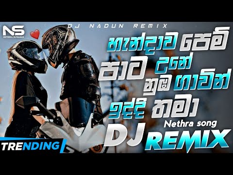 Nethra Dj Remix ( හැන්දෑව පෙම් පාට වුනේ ) | New Trending Song 2026 🔥 | DJ NADUN REMIX |