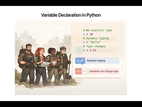 Python programming: Comments and Variables