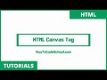 HTML Canvas Tag
