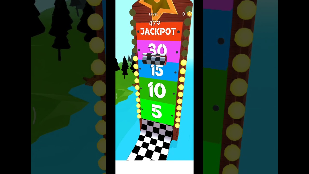 Spiral Roll game 001 level 1 Jackpot Satisfying Gameplay 