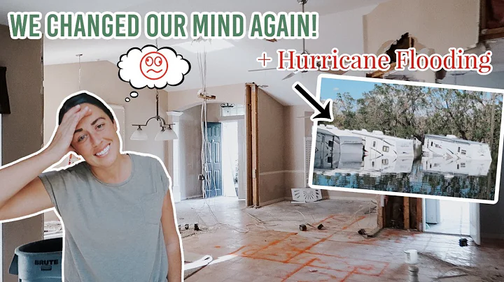 DEMO & RENOVATIONS at our NEW HOUSE + HURRICANE IA...