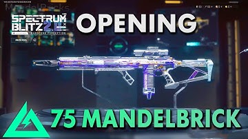 Opening 75 MandelBrick for M7- Delta Force