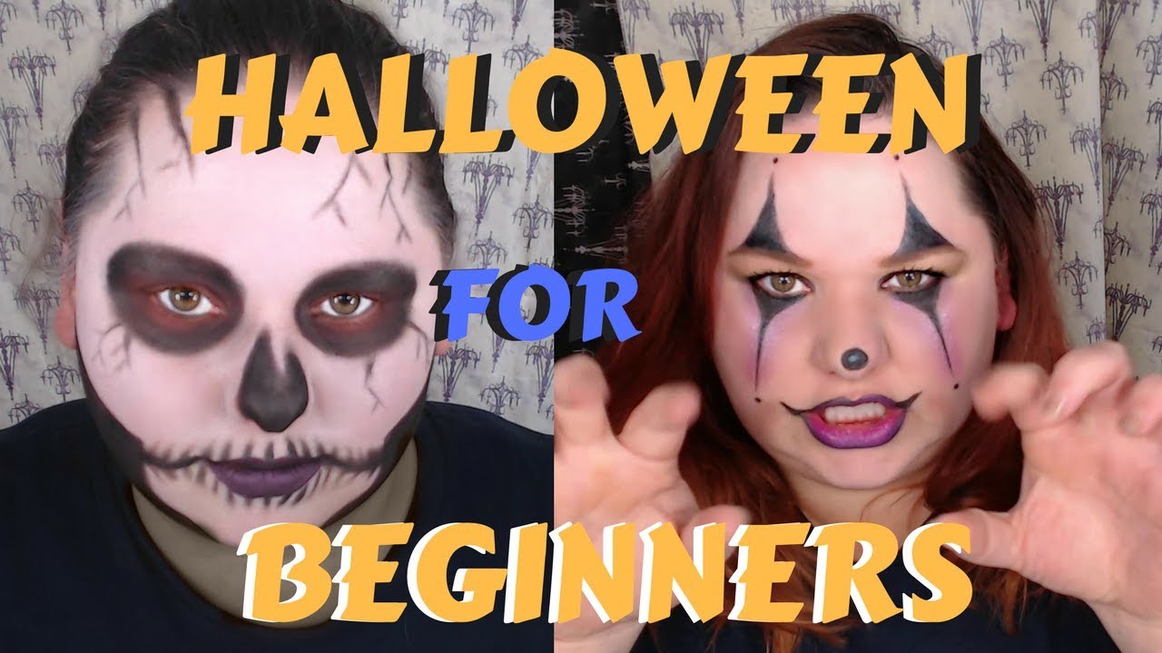 Easy Halloween Makeup Tutorial For Beginners YouTube