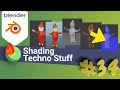 Blender #34 Shading techno stuff