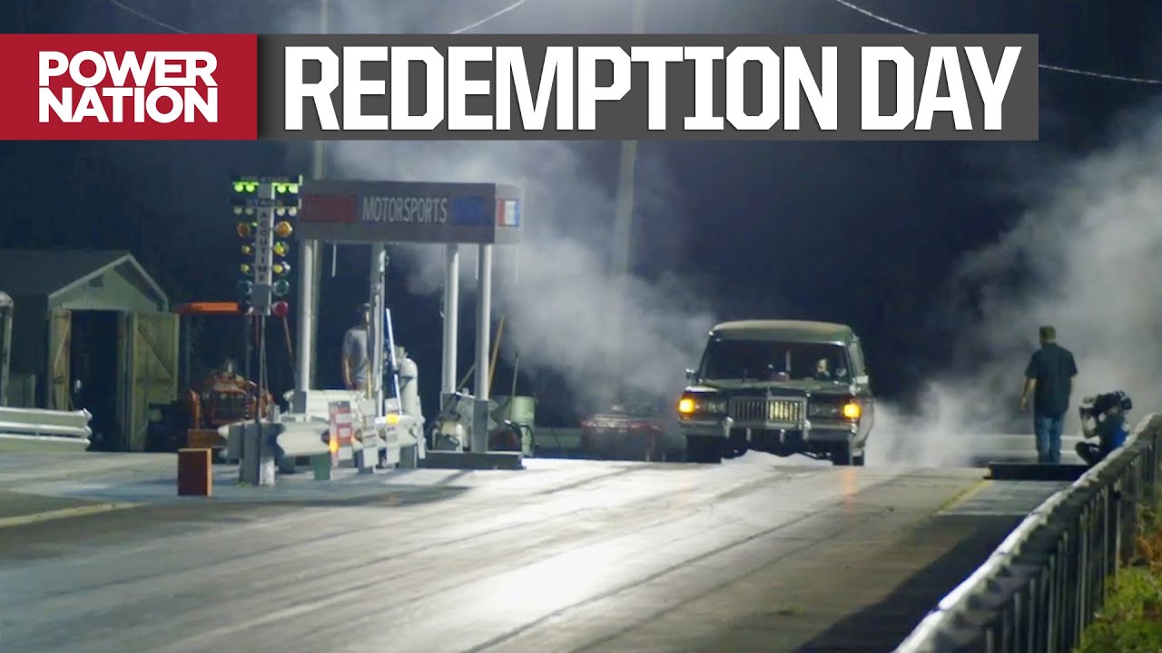 Caddy Hearse Hits The Drag Strip To Prove Its Power - Detroit Muscle S8, E10