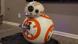 V4 - The Worlds first RC Rolling BB-8 with Thumbs Up and Map Drawer