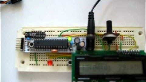 Arduino LCD clock and Temp Sensor