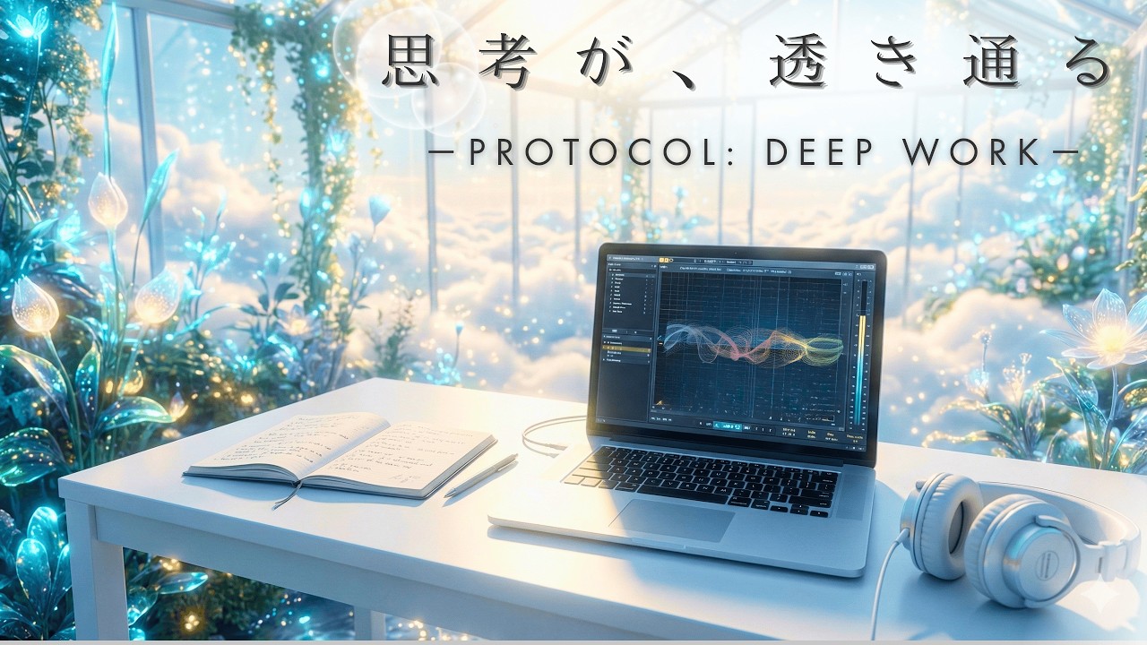 思考が、透き通る。｜Deep Workのための音響プロトコル - PROTOCOL: DEEP WORK vol.1