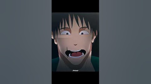 「JUST I EXPECTED」 - JUJUTSUKAISEN X SQUID GAME EDIT #TOJI#GOJO#SHORTS