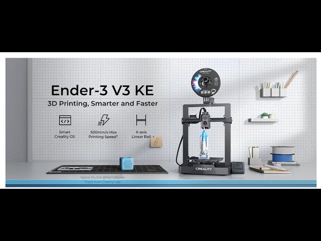 Creality Ender 3 V3 KE - 500 mm/s - Mise à niveau automatique