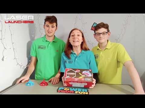 Laser Launchers Laser Tag Game with Target Drones Explained | Power Your Fun