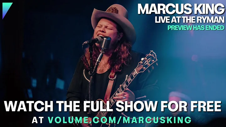 Marcus King - Live From Ryman Auditorium - Night 2