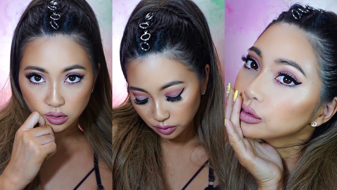 【Ariana grande Look Makeup】大好きなアリアナちゃんのモノマネメイク！！