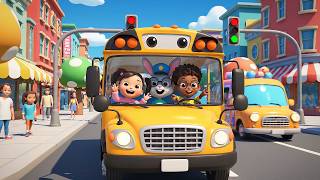 Bus Song for Kids 🚌 | Bus Leaving Stop | Nursery Rhymes & Baby Songs