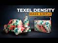 Texel Density Made Simple (Game Art Workflow)