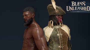 Bless Unleashed Character Creation Human Male and Female Only