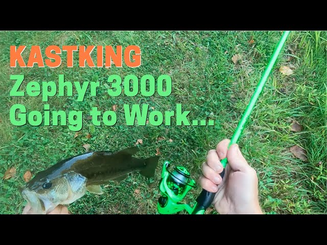 ULTRALIGHT FISHING - KastKing Zephyr 500 SFS Spinning Reel