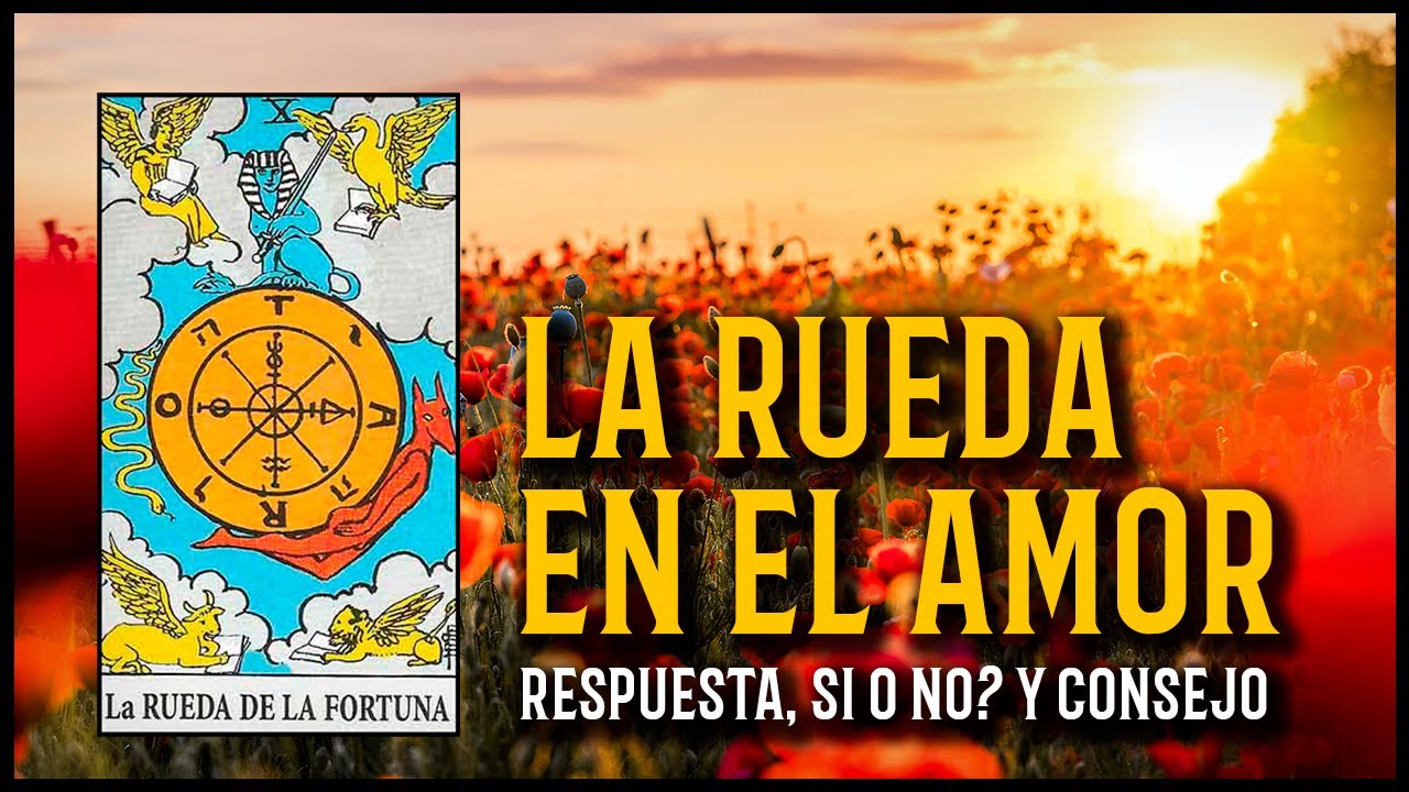 La Rueda de la Fortuna en el amor Tarot rider waite 💜 consejo y ...