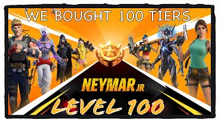 Buying All Tiers Level 100 Season 6 Fortnite