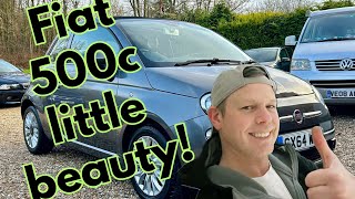 I bought a MINT Fiat 500c from BCA